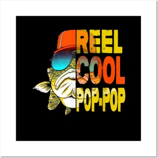 Fathers Day Gifts TShirt - Fishing Reel Cool Pop-Pop Posters and Art